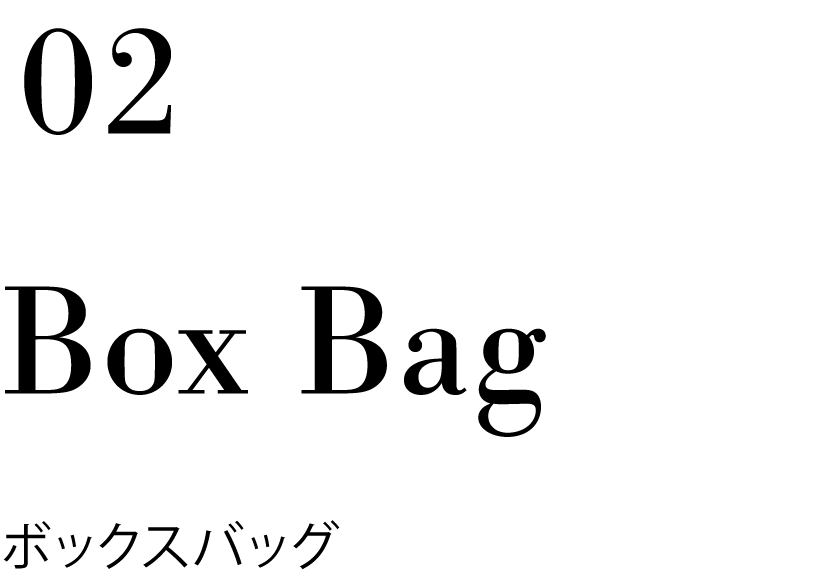 02 Box Bag